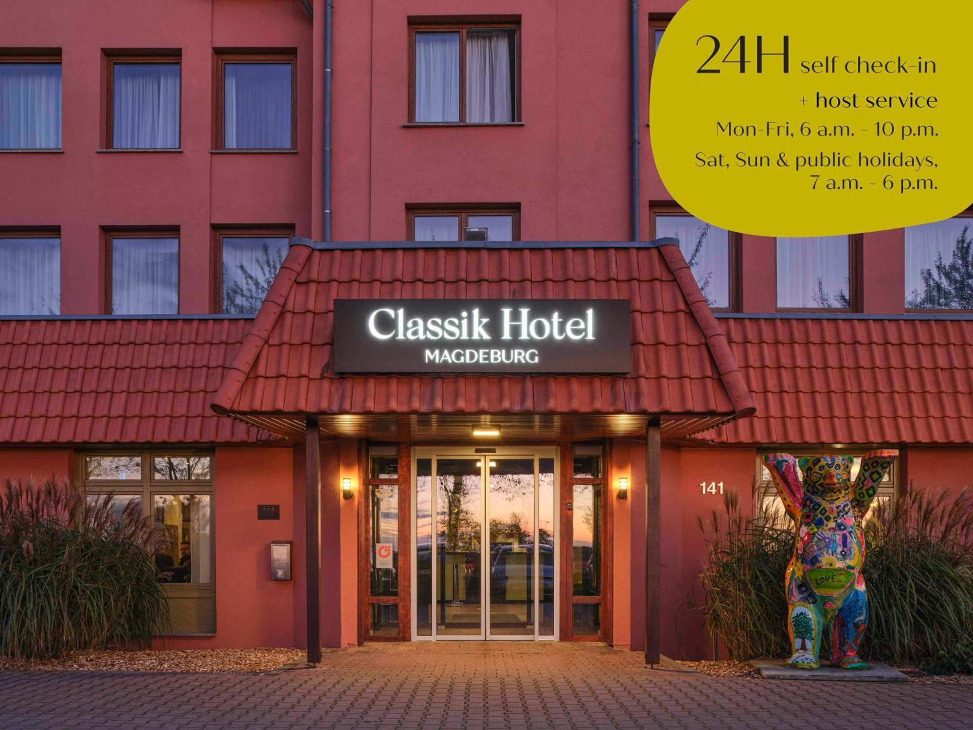 Classik Hotel Magdeburg Kültér fotó